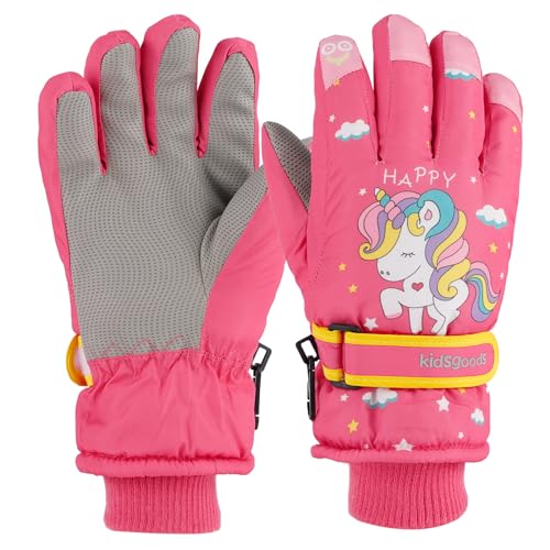 KAKU NANU Handschuhe Kinder Winter Fleece Skihandschuhe Wasserdicht Outdoor Snowboard Mädchen 6 7 8 9 10 Jahre Rot Schneehandschuhe Kinder Thermo Handschuhe KAKU NANU Handschuhe Kinder Winter Fleece Skihandschuhe Wasserdicht Outdoor Snowboard Mädchen 6 7 8 9 10 Jahre Rot Schneehandschuhe Kinder Thermo Handschuhe von KAKU NANU