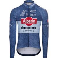 ALPECIN-DECEUNINCK 2024 Langarmtrikot, für Herren, Größe L, Rennrad Trikot, von KALAS