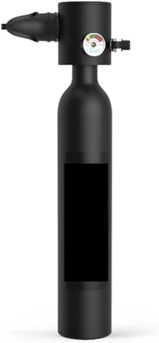 KANBUN Dive Tragbare Lunge Mini-Tauchausrüstung Tank Tauchflasche Sauerstoffflasche Schnorchelset mit Adapter sicherer verwenden (Farbe: A, Größe: Mini-Tauchflasche B) von KANBUN
