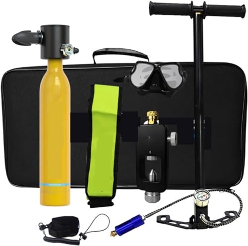 KANBUN Yngg Tauchflasche, 0,5 l, Mini-Tauchtank-Ausrüstung, Tauch-Sauerstoffflasche, tragbarer Rebreather, Tauchausrüstung, Unterwasser-Atmungsfreiheit von KANBUN