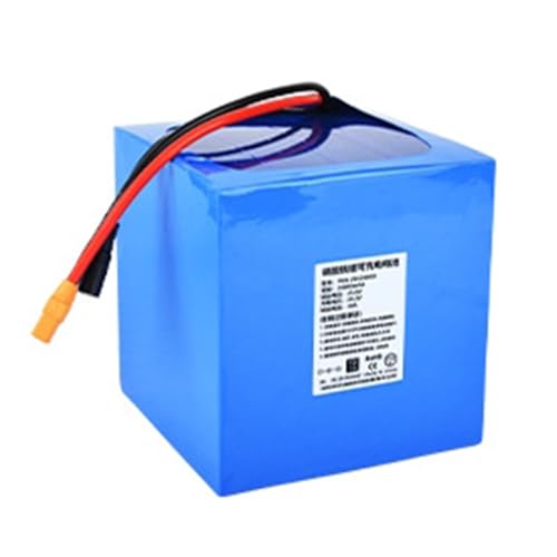 25.6V 6000-30000mAh Elektrofahrrad Lithium Batterie, Lithium Batterie Pack, Eingebautes BMS, Für Scooter, Elektrofahrräder Motor XT60/T 25.6V24AH,XT60 von KANMUASD