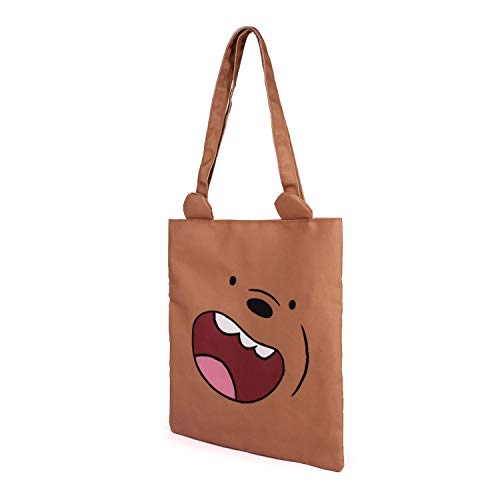 Bären Wie Wir Grizzly-Shopping Bag Einkaufstasche, Braun Bären Wie Wir Grizzly-Shopping Bag Einkaufstasche, Braun von KARACTERMANIA