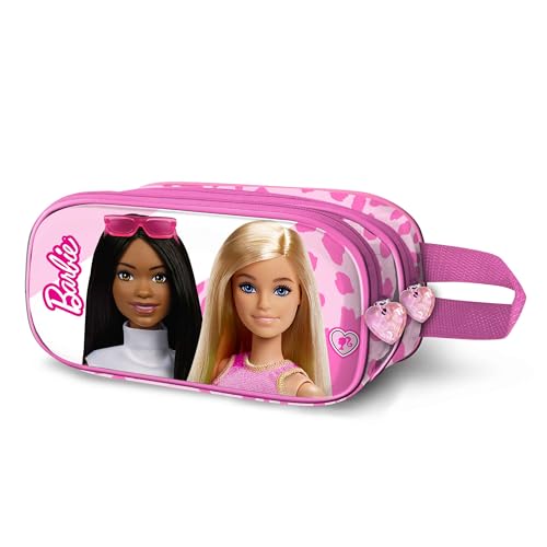 Barbie Fashion-3D Doppelfedermäppchen, Rosa, 8 x 23,5 cm Barbie Fashion-3D Doppelfedermäppchen, Rosa, 8 x 23,5 cm von KARACTERMANIA