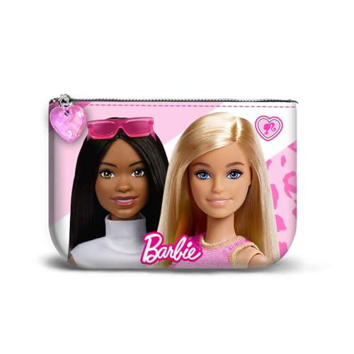Barbie Fashion-Kleines Quadratisches Geldbörse, Rosa, 2 x 12,5 cm Barbie Fashion-Kleines Quadratisches Geldbörse, Rosa, 2 x 12,5 cm von KARACTERMANIA