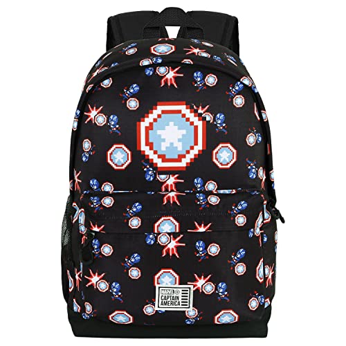 Captain America Captain Pixel-ECO Rucksack 2.0, Schwarz Captain America Captain Pixel-ECO Rucksack 2.0, Schwarz von Marvel