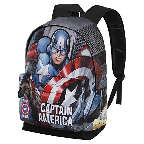 Captain America Defender-FAN HS Rucksack 2.0, Schwarz Captain America Defender-FAN HS Rucksack 2.0, Schwarz von Marvel