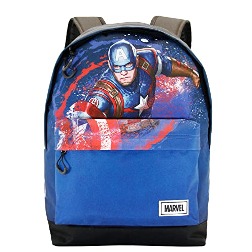 Captain America Full-FAN HS Rucksack, Blau Captain America Full-FAN HS Rucksack, Blau von Marvel