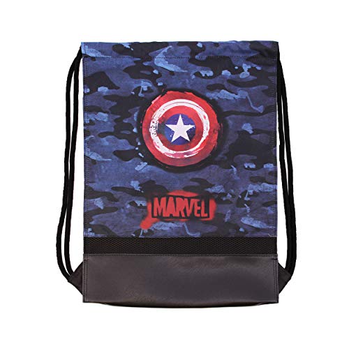 Captain America Supreme-Storm Turnbeutel, Dunkelblau Captain America Supreme-Storm Turnbeutel, Dunkelblau von Marvel