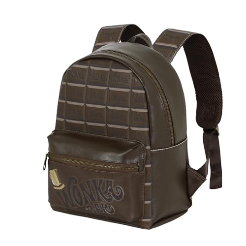 Charlie und die Schokoladenfabrik Choco-Fashion Rucksack, Braun von Willy Wonka