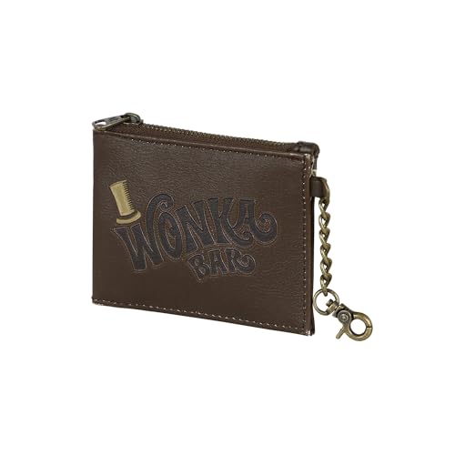 Charlie und die Schokoladenfabrik Choco-Flache Portemonnaie, Braun Charlie und die Schokoladenfabrik Choco-Flache Portemonnaie, Braun von KARACTERMANIA