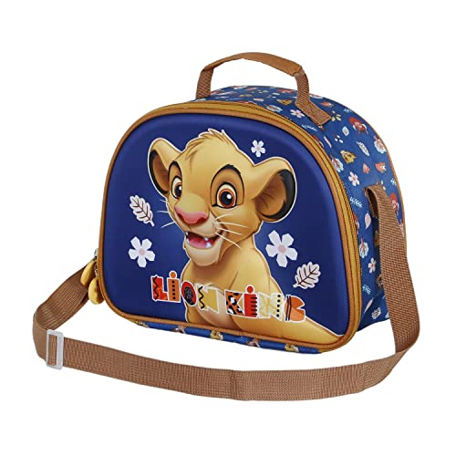 Der König der Löwen Little Face-3D Frühstückstasche, Blau Der König der Löwen Little Face-3D Frühstückstasche, Blau von Disney