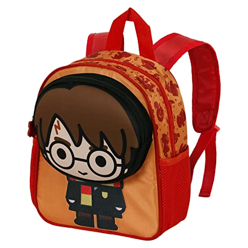 Harry Potter Bobblehead-Pocket Rucksack, Orange von Harry Potter