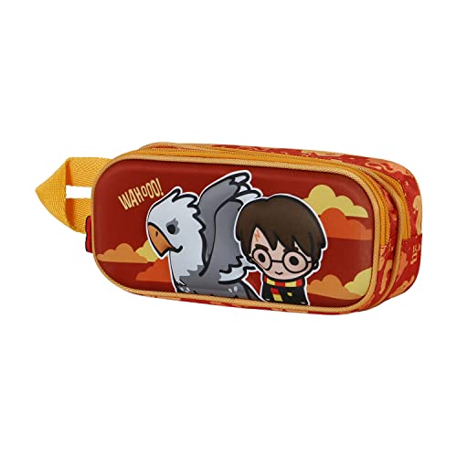 Harry Potter Buckbeak-3D Doppelfedermäppchen, Orange, 22 x 9,5 cm Harry Potter Buckbeak-3D Doppelfedermäppchen, Orange, 22 x 9,5 cm von Harry Potter