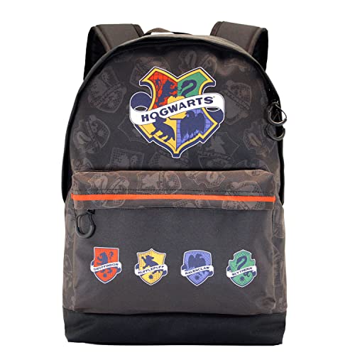 Harry Potter College-FAN HS Rucksack, Grau von KARACTERMANIA