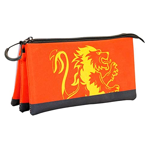 Harry Potter Gryffindor-Fan Dreifach Federmäppchen, Rot, 23 x 11 cm Harry Potter Gryffindor-Fan Dreifach Federmäppchen, Rot, 23 x 11 cm von Harry Potter