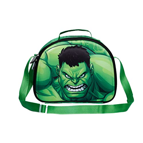 Hulk Destroy-3D Frühstückstasche, Grün Hulk Destroy-3D Frühstückstasche, Grün von Marvel