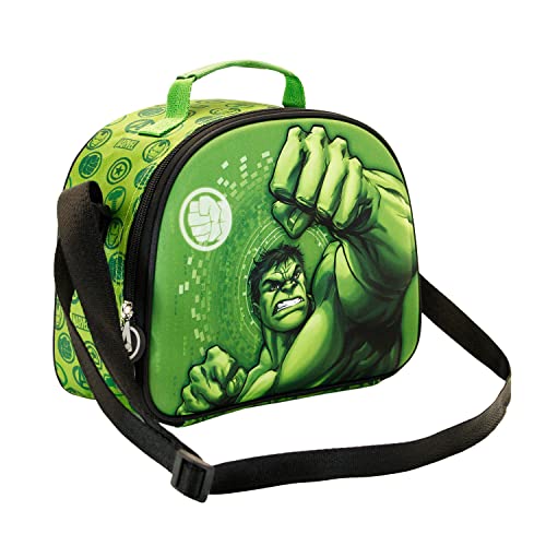 Hulk Fist-3D Frühstückstasche, Grün Hulk Fist-3D Frühstückstasche, Grün von Marvel