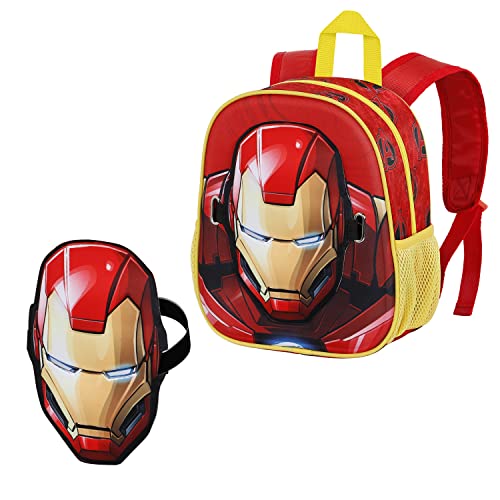Iron Man Armour-Maskenrucksack, Rot von Marvel