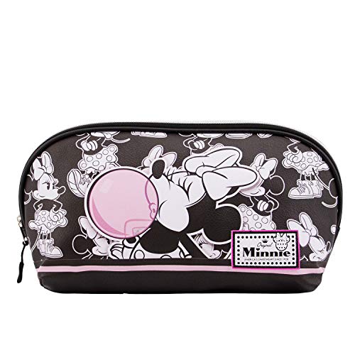 Minnie Maus Bubblegum-Jelly Kulturtasche, Schwarz von Disney