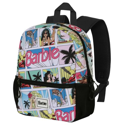 Karactermania Barbie Comic-Sweet Rucksack, Mehrfarbig, 26 x 33 cm, Kapazität 9,5 L von KARACTERMANIA