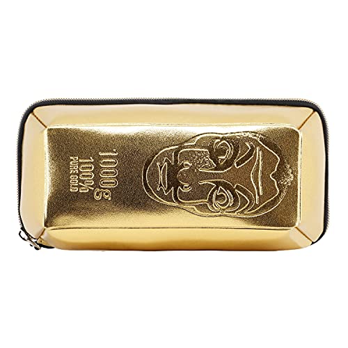 Haus des Geldes Ingot-Ingot Federmäppchen, Golden Haus des Geldes Ingot-Ingot Federmäppchen, Golden von KARACTERMANIA
