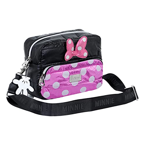 Disney Minnie Maus Air-Padding IBiscuit Schultertasche, Schwarz Disney Minnie Maus Air-Padding IBiscuit Schultertasche, Schwarz von Disney