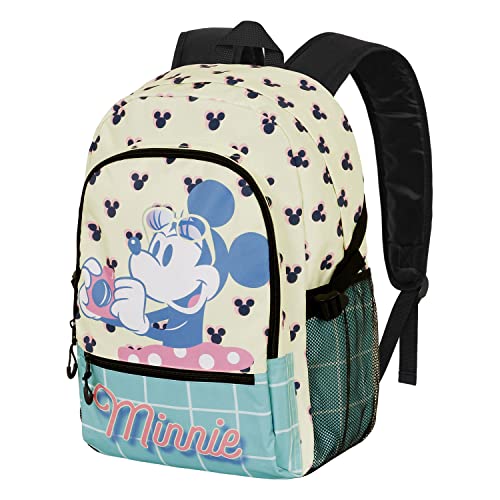 Minnie Maus Cheese-FAN Fight Rucksack 2.0, Blau von Disney