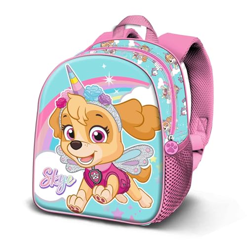 Paw Patrol Unicorn-Elite 3D Rucksack, Blau, 26 x 31 cm, Kapazität 8 L von KARACTERMANIA