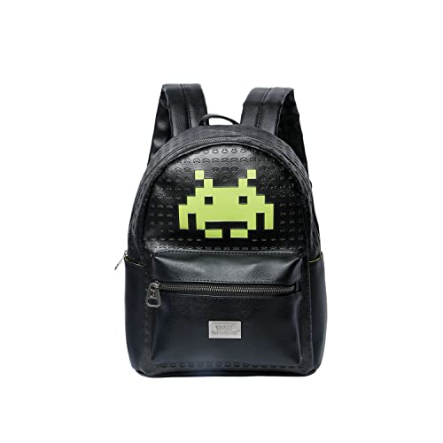 Space Invaders Alien-Fashion Rucksack, Schwarz Space Invaders Alien-Fashion Rucksack, Schwarz von KARACTERMANIA