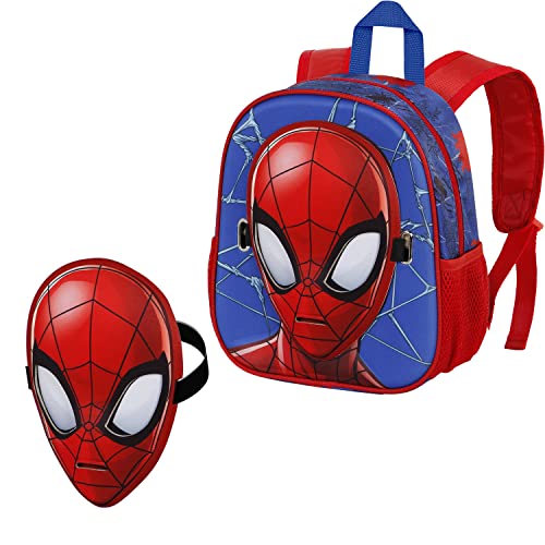 Spiderman Badoom-Maskenrucksack, Rot von Marvel