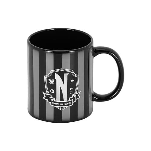 Wednesday Original-Becher, Schwarz Wednesday Original-Becher, Schwarz von KARACTERMANIA