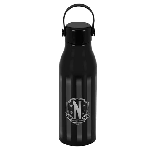 Wednesday Original-Flasche, Schwarz Wednesday Original-Flasche, Schwarz von KARACTERMANIA