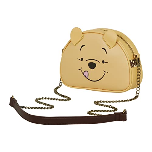 Winnie Puuh Face-Heady Schultertasche, Gelb Winnie Puuh Face-Heady Schultertasche, Gelb von Disney