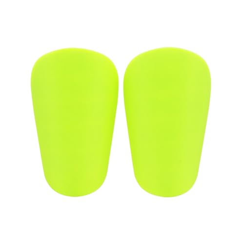 Mini Fußball Schienbeinschoner 1 Paar Schoner Schienbein Performance Shinguards für Jugendliche und Erwachsene Schutzausrüstung Kleine Schienbeinschoner für Kinder Jungen Mädchen (Grün-a) von KAREN66