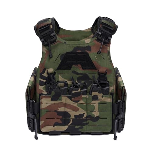 KAROON Plattenträger, TACOWL ALFA Taktische Schnellwechselweste mit Molle-Gurtband für Erwachsene, Outdoor-Enthusiasten, Militär, Polizei - M KAROON Plattenträger, TACOWL ALFA Taktische Schnellwechselweste mit Molle-Gurtband für Erwachsene, Outdoor-Enthusiasten, Militär, Polizei - M von KAROON
