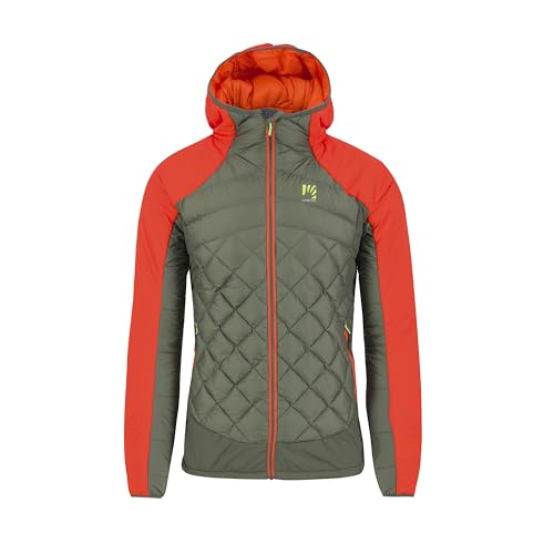 KARPOS 2500580-025 LASTEI ACTIVE PL.JKT Jacket Herren THYME/SPICY ORANGE Größe M von KARPOS