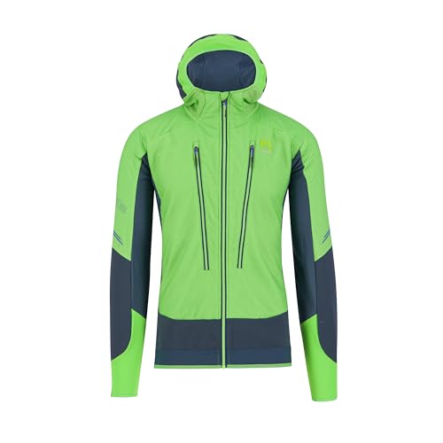 KARPOS 2501015-073 ALAGNA PLUS EVO JKT Jacket Herren GREEN FLASH/MIDNIGHT Größe M von KARPOS