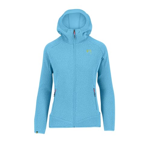 KARPOS 2501144-071 80'S Hoodie W Fleece Sweatshirt Damen Blue Atoll Größe L von Karpos