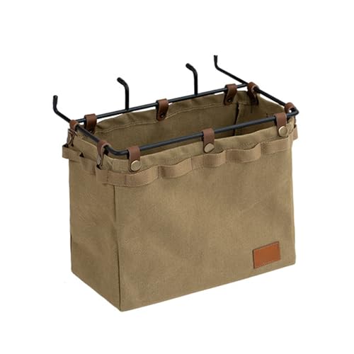 KASFDBMO Picknick-Kochgeschirr, hängende Outdoor-Campingausrüstungstasche, mehrere Taschen, Campingtisch, Aufbewahrungstasche, Armlehne, Seiten-Organizer von KASFDBMO