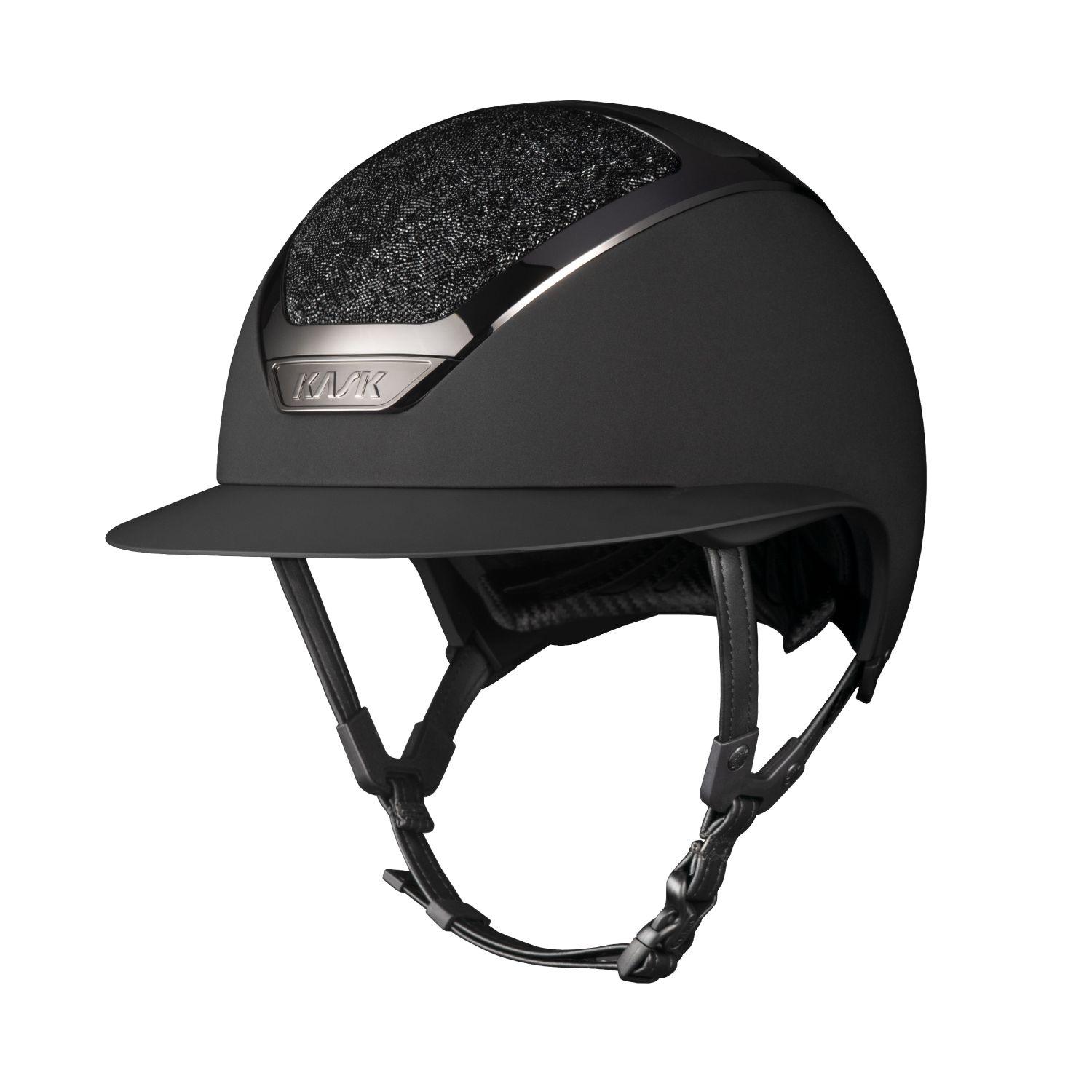 KASK Star Lady Chrome Swarovski Midnight Reithelm inkl. Liner KASK Star Lady Chrome Swarovski Midnight Reithelm inkl. Liner von KASK