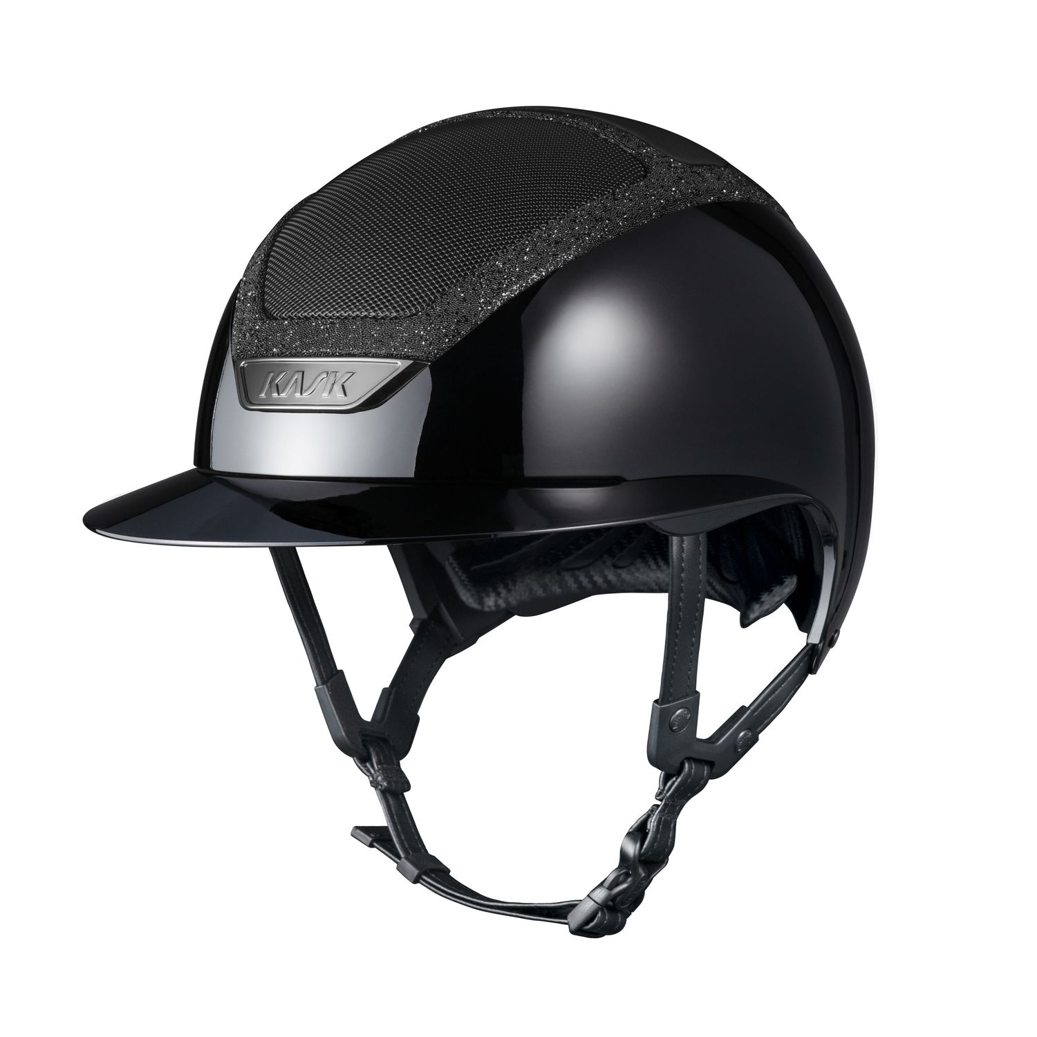 KASK Star Lady Pure Shine Swarovski Frame Reithelm inkl. Liner von KASK