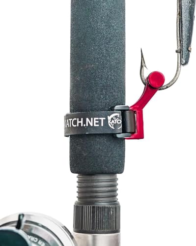 KATCH Unisex-Erwachsene Hook Keeper Angelhaken, Rot/Ausflug, einfarbig (Getaway Solids), Regular von KATCH