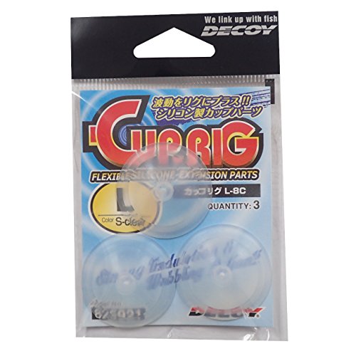 Decoy L-8S Cup Rig Clear Size L (5921) von KATSUICHI