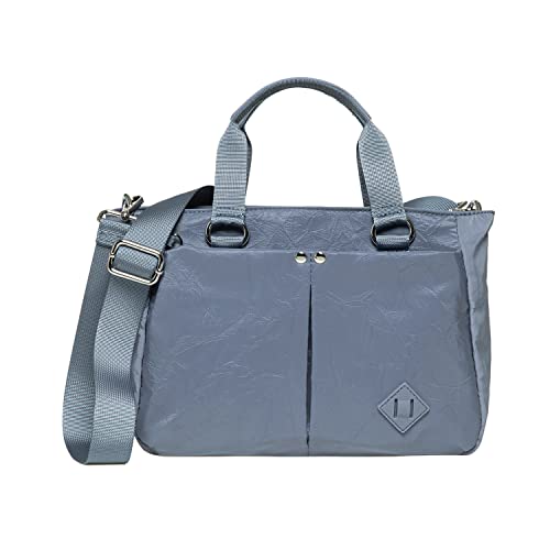 KAUKKO Damen Schultertasche Leichte Umhängetasche Nylon - Handtasche Top Griff Henkel - Tasche Beuteltasche Mittelgroße - Shopper Einfache Klassische Leichte, 2519-Tiefgrau KAUKKO Damen Schultertasche Leichte Umhängetasche Nylon - Handtasche Top Griff Henkel - Tasche Beuteltasche Mittelgroße - Shopper Einfache Klassische Leichte, 2519-Tiefgrau von KAUKKO