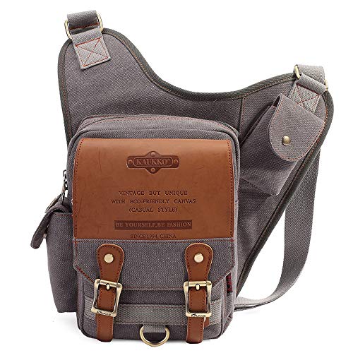 KAUKKO Fd252 Umhängetasche Unisex (10 Stück), Grau Jnl-sg-09, Taille unique, Daypack Rucksack KAUKKO Fd252 Umhängetasche Unisex (10 Stück), Grau Jnl-sg-09, Taille unique, Daypack Rucksack von KAUKKO