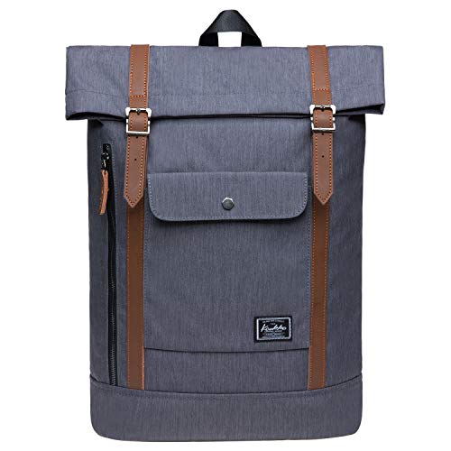 KAUKKO Laptop-Rucksack, funktionelle Outdoor-Tasche für Reisen & Camping, Studentenrucksack für Studenten, Dunkelgrau Jnl-kf05-2-09-fba, one size, Tagesrucksack KAUKKO Laptop-Rucksack, funktionelle Outdoor-Tasche für Reisen & Camping, Studentenrucksack für Studenten, Dunkelgrau Jnl-kf05-2-09-fba, one size, Tagesrucksack von KAUKKO