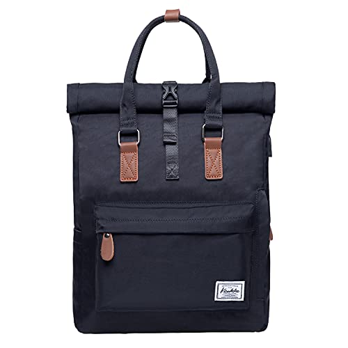 KAUKKO Kf Rucksack für Herren, Schwarz (K1047), Taille unique, Daypack Rucksack KAUKKO Kf Rucksack für Herren, Schwarz (K1047), Taille unique, Daypack Rucksack von KAUKKO