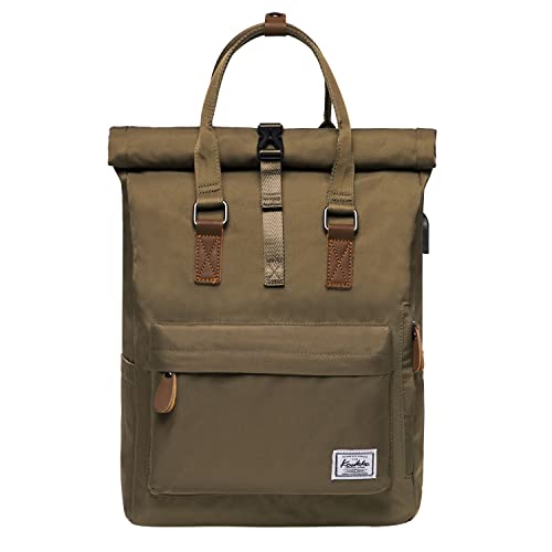 KAUKKO Kf Rucksack für Herren, Grün (K1047), Taille unique, Daypack Rucksack KAUKKO Kf Rucksack für Herren, Grün (K1047), Taille unique, Daypack Rucksack von KAUKKO