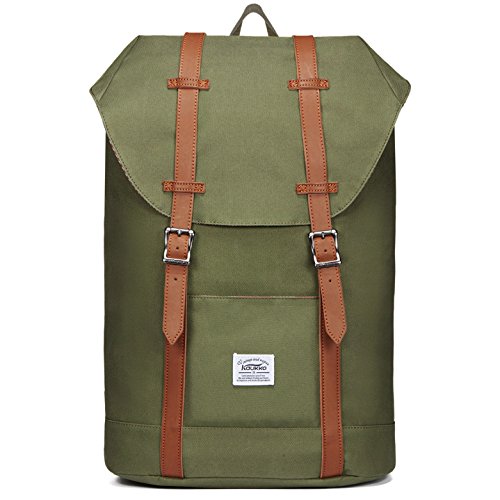 KAUKKO Rucksack Damen Herren Schön und Praktisch Daypack für Schule, Uni, Beruf und Freizeit mit 14" Laptopfach Tasche für den Alltag,18L KAUKKO Rucksack Damen Herren Schön und Praktisch Daypack für Schule, Uni, Beruf und Freizeit mit 14" Laptopfach Tasche für den Alltag,18L von KAUKKO