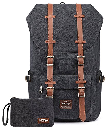 KAUKKO Rucksack Damen Herren Studenten 17 Zoll Backpack für 15" Notebook Lässiger Daypacks Schüler Bag für Wandern 46 cm, 22.4 L KAUKKO Rucksack Damen Herren Studenten 17 Zoll Backpack für 15" Notebook Lässiger Daypacks Schüler Bag für Wandern 46 cm, 22.4 L von KAUKKO